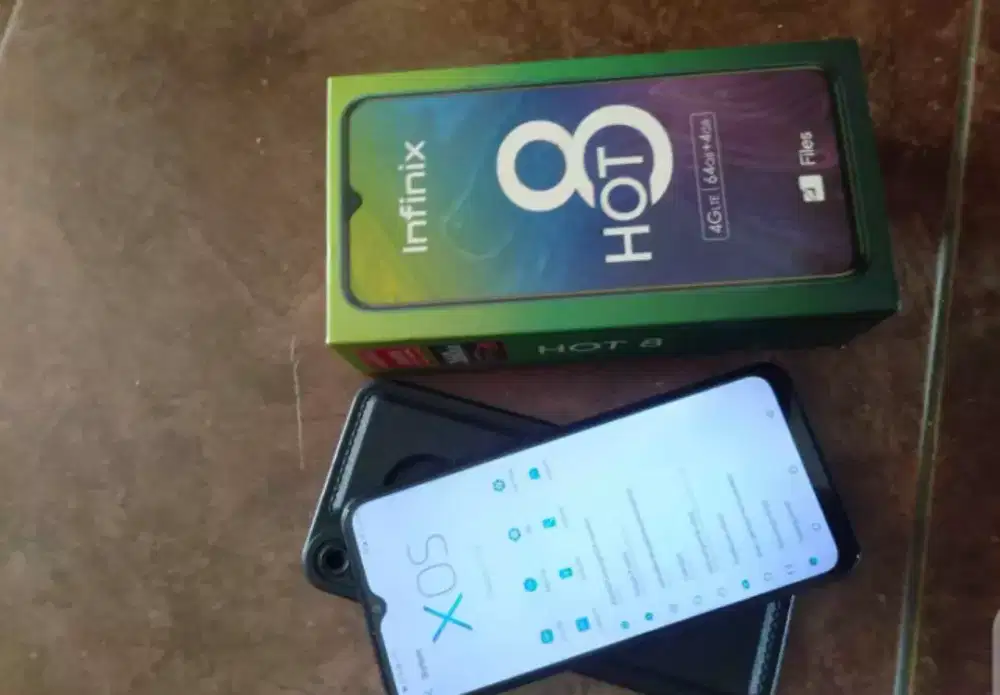 Infinix hot 8 Ram 4/64+4