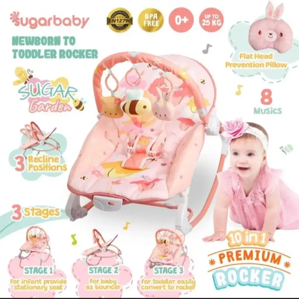 Bouncer Baby SUGAR BABY