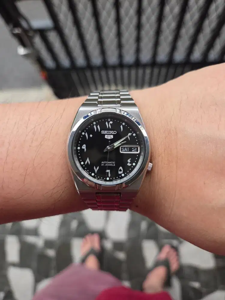 Seiko 5 SNK063J5 Rare Black Dial Automatic