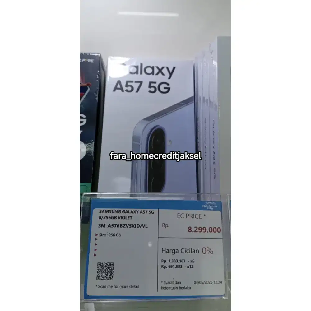 Samsung Galaxy A57 5G 8/256GB Violet
