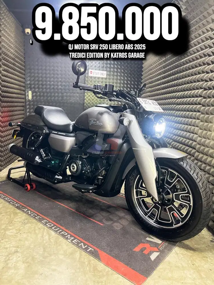 QJ SRV 250 LIBERO ABS 2025 MODIF LOW KM 1XX PERAK LIKE BRAND NEW BRO