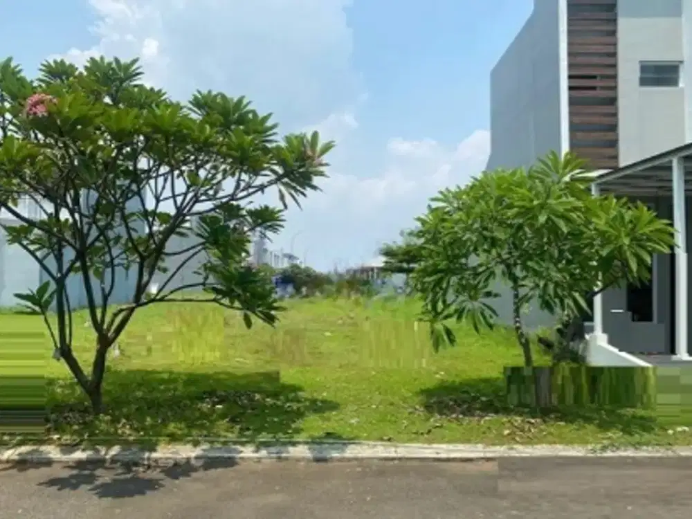 Kavling badan luas 204m Cluster Yarra JGC Jakarta Garden City Cakung