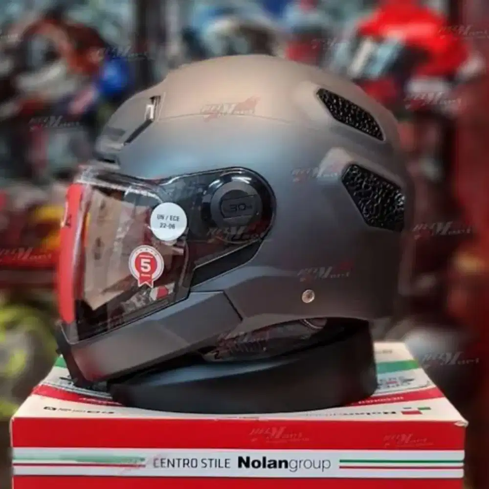 NOLAN N30.4 TP SLATE GREY CLASSIC MODULAR HELMET N30-4  mulus 99%