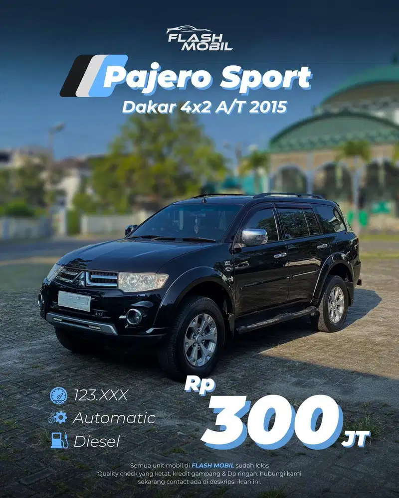 Pajero Sport Dakar VGT 2.5 AT 2015