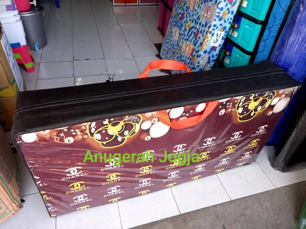 kasur busa lipat tas 120 cm