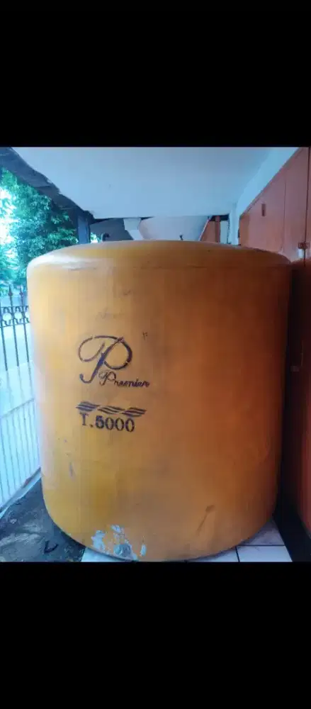 Tandon air ukuran 5000 liter bahan tebal bagus