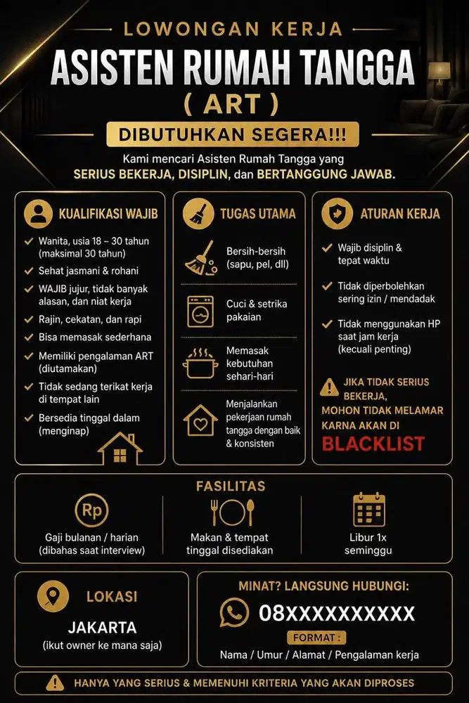 ASISTEN RUMAH TANGGA