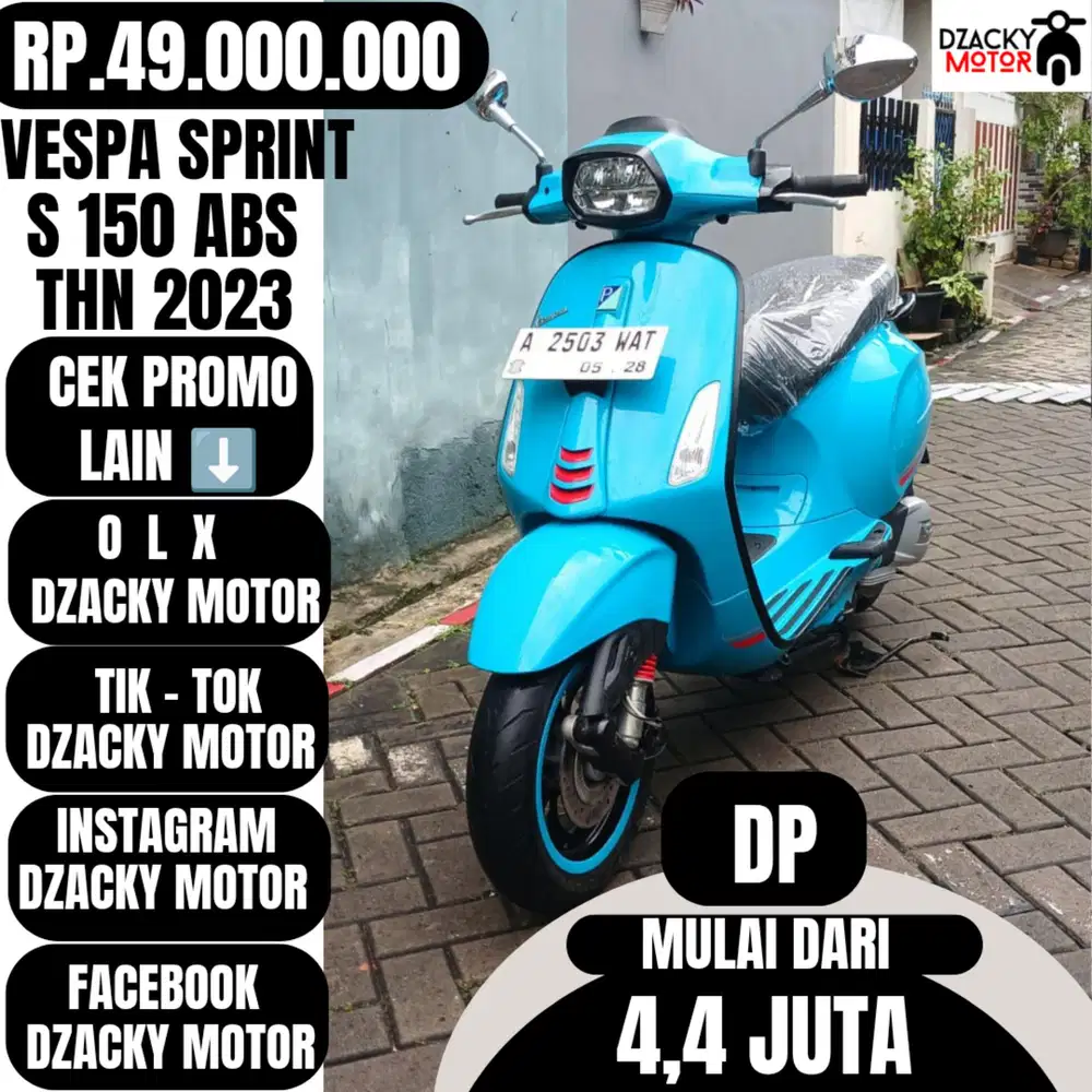 VESPA SPRINT S 150 ABS 2023 SECOND LIKE NEW