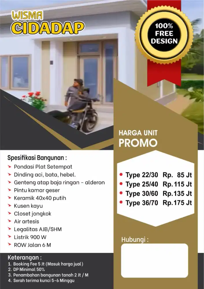 Rumah minimalia indent Ekonomis padalarang