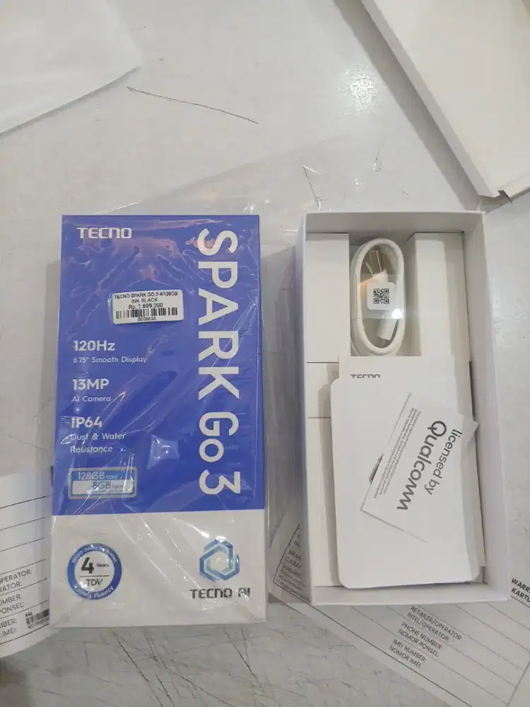 Ready Tecno Spark Go 3