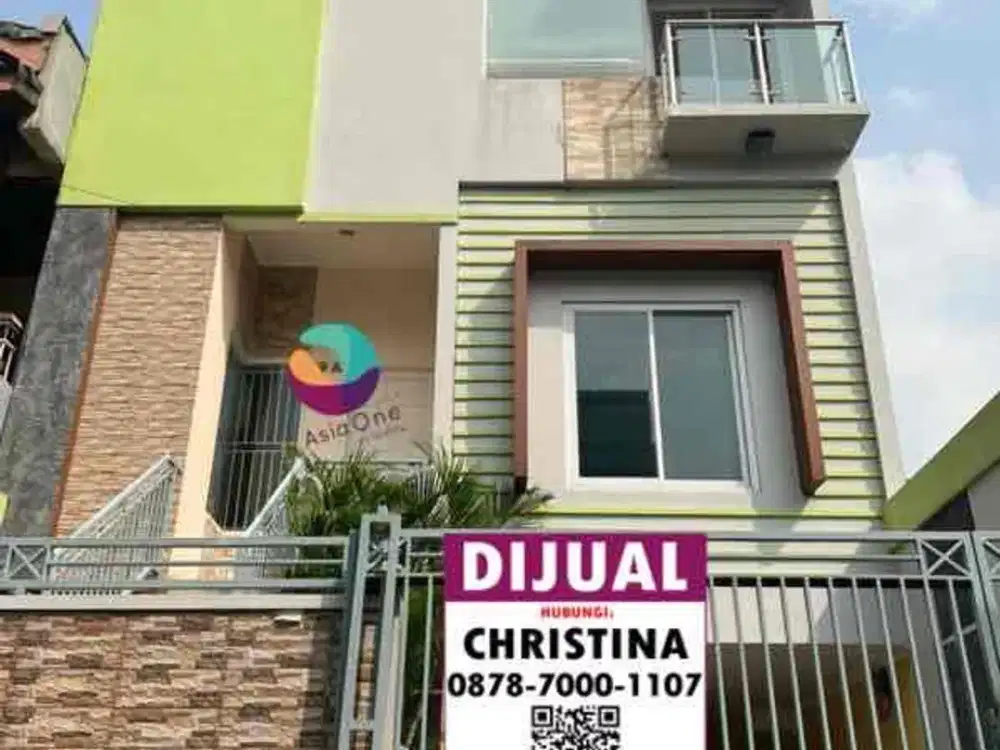Dijual Rumah Cantik  3 Lantai siap Huni di Kelapa Gading