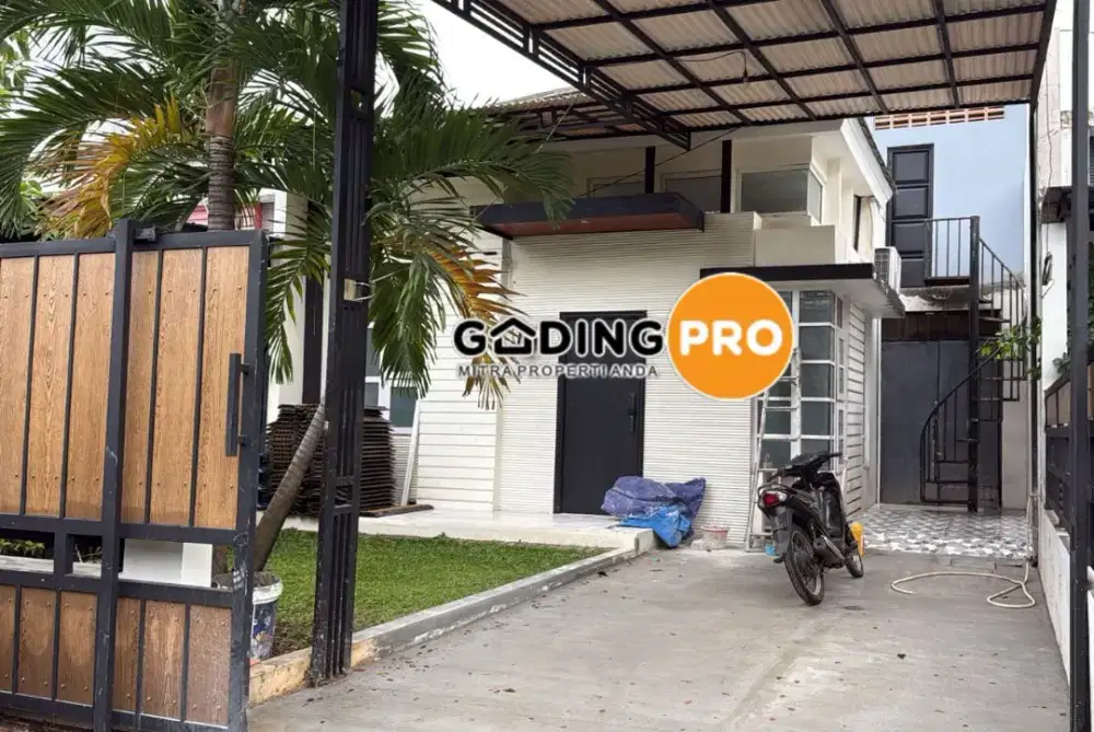 Dijual Rumah 2 Lt di Pinggir Jalan Utama Cibubur Country (Boulevard)