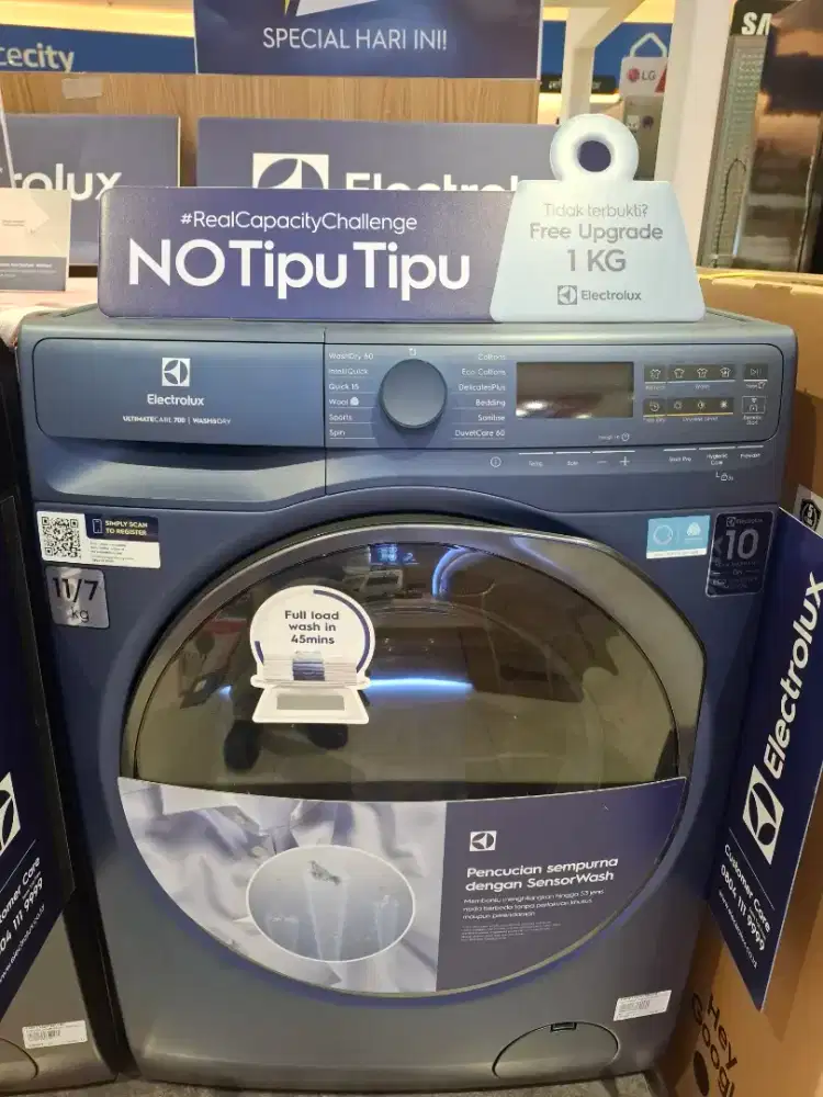 MESIN CUCI WASH & DRY ELECTROLUX EWW1143R7MC