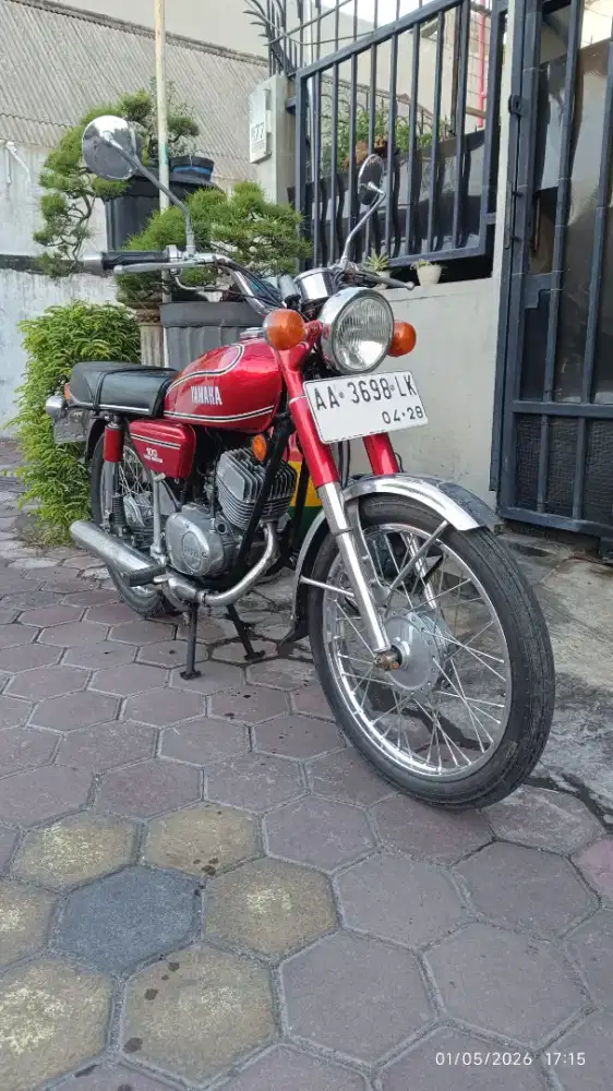 Yamaha RS 1979 plat AA lengkap mesin istimewa