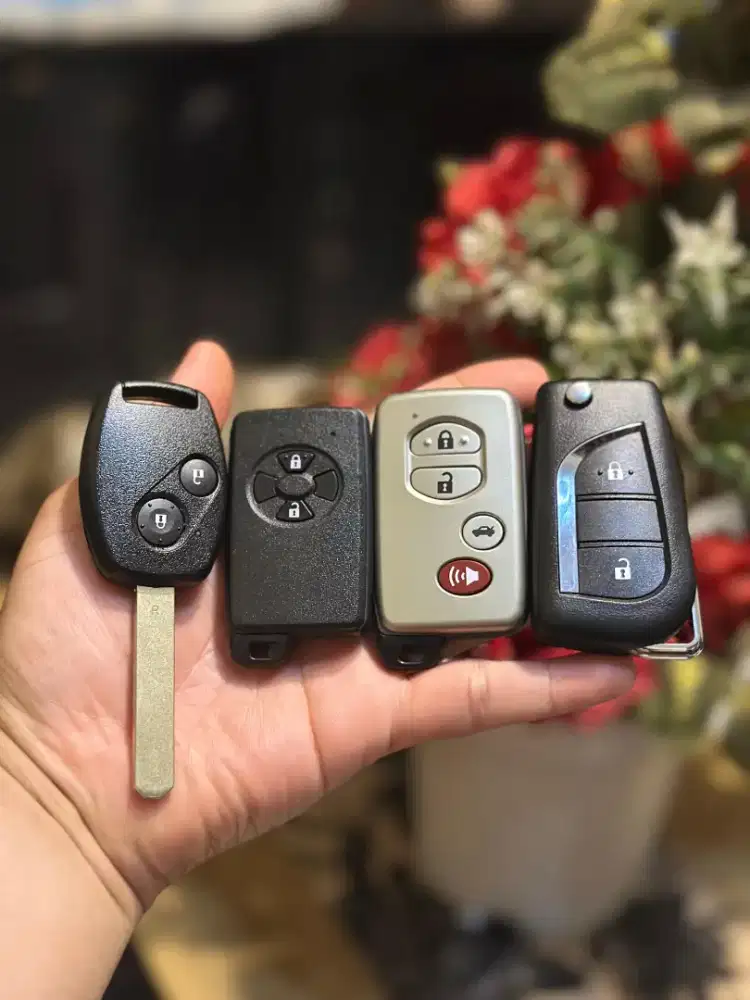 Kunci remot immobilizer mobil dan smartkey