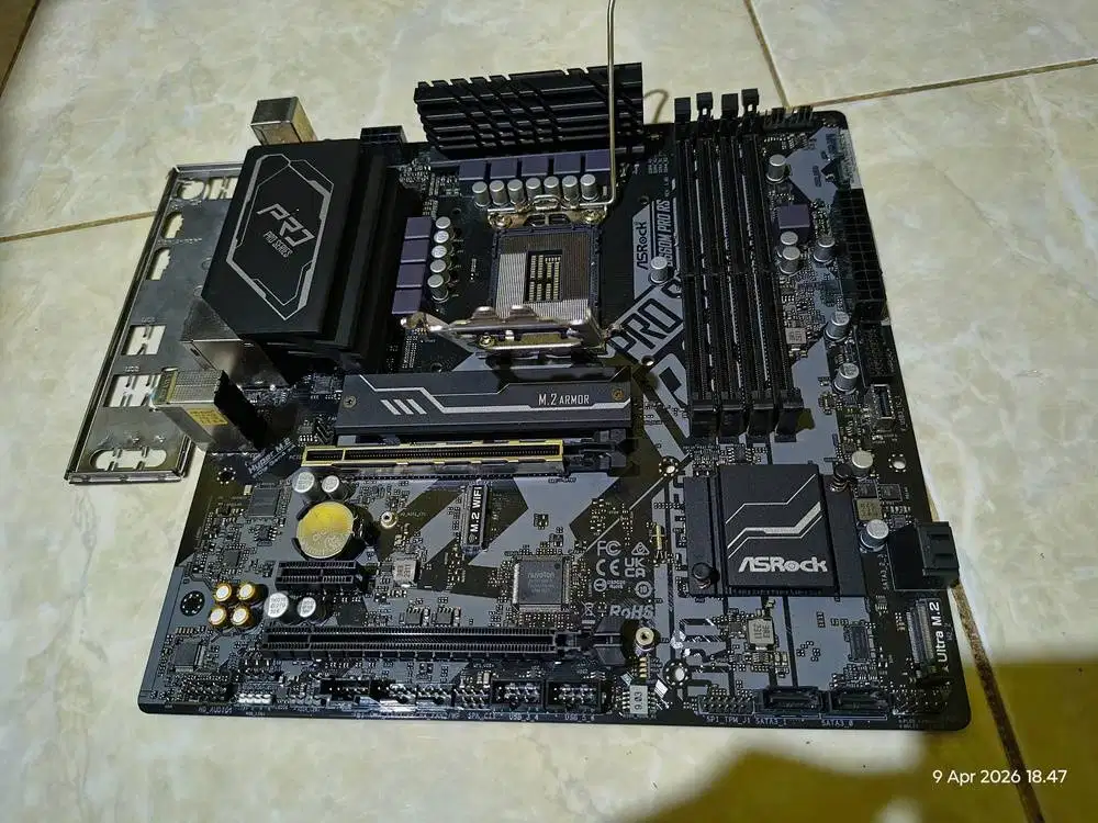 ASRock B660M Pro RS Socket intel LGA1700 Gen 12/13/14 DDR4