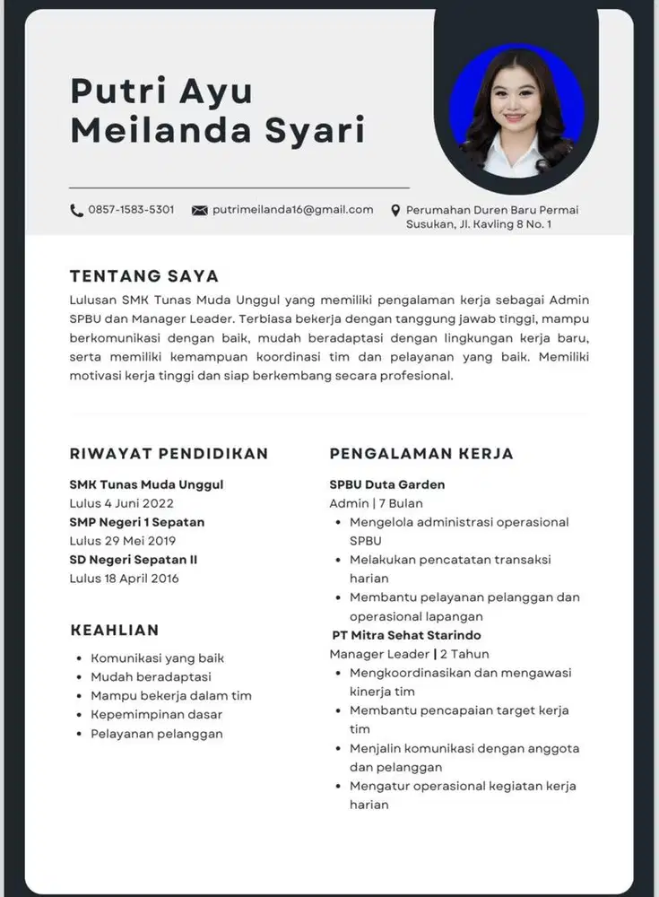 Info lowongan kerja