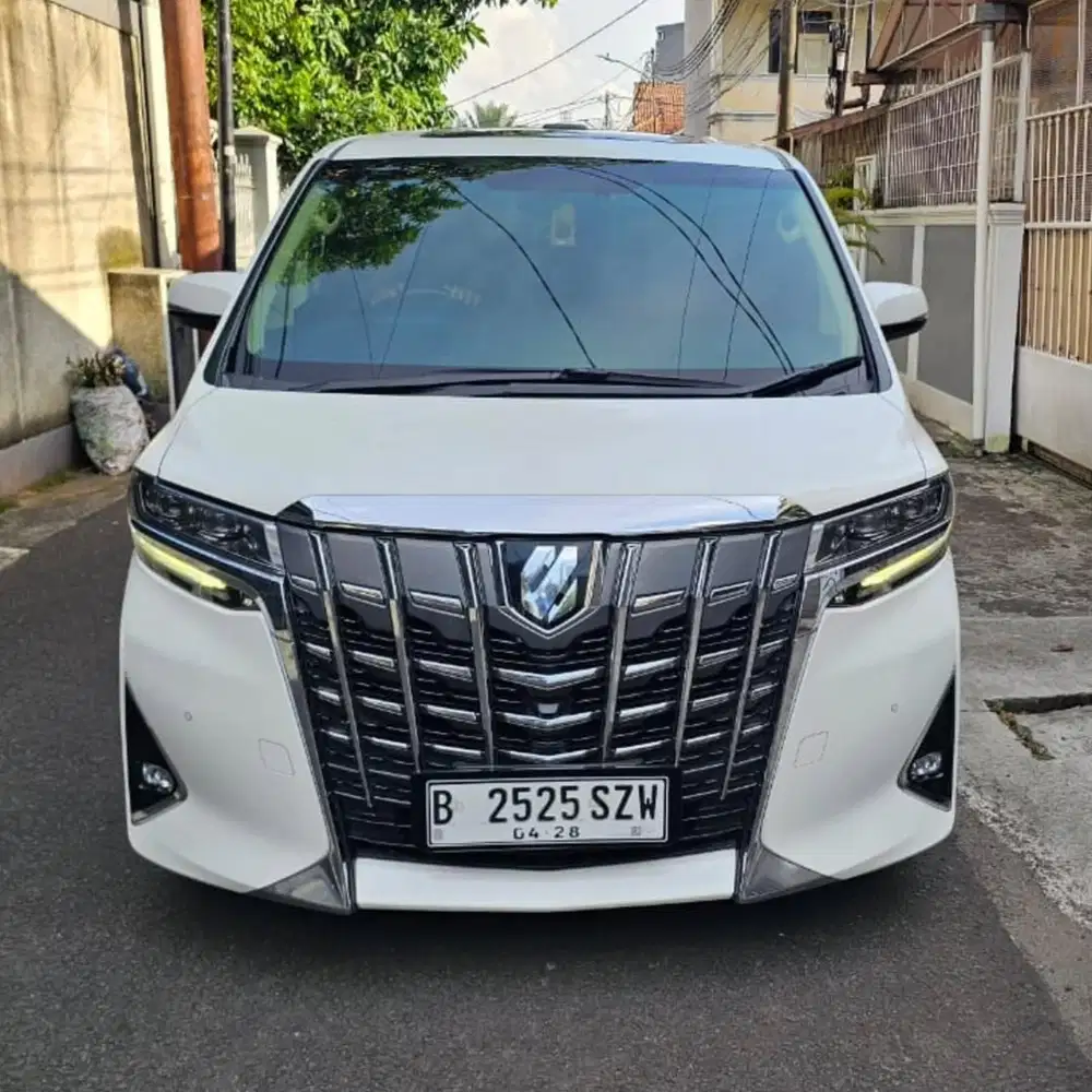 TDP TERMURAH 5 JT TOYOTA ALPHARD 2.4 G ATPM AT 2018 SERVICE RECORD
