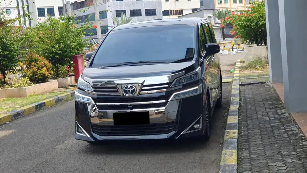 Km37rb toyota vellfire g atpm 2019 hitam pajak panjang