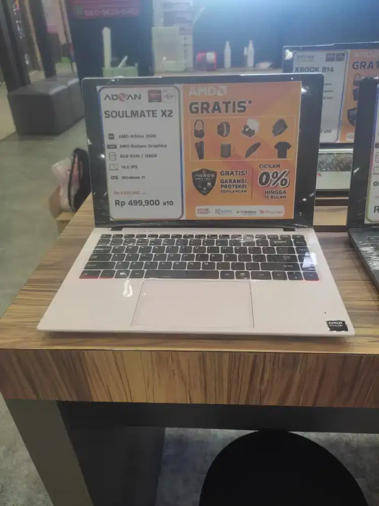 Advan soulmate x2 ram 8/128gb ssd