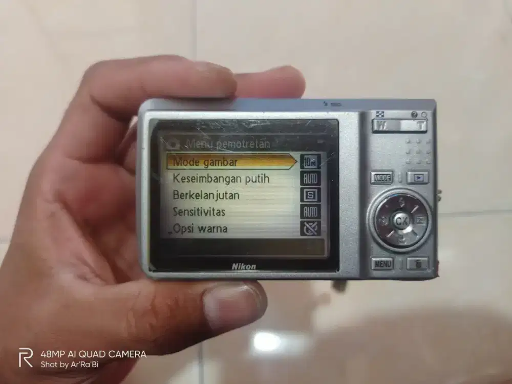 Digicam Nikon Coolpix s550