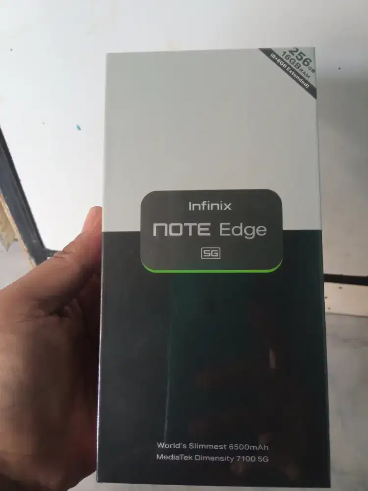 Infinix Note Edge 5G 8/256 Segel Box