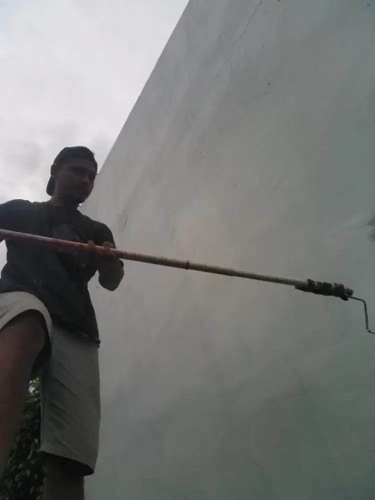 Pengecetan rumah+pengelasan