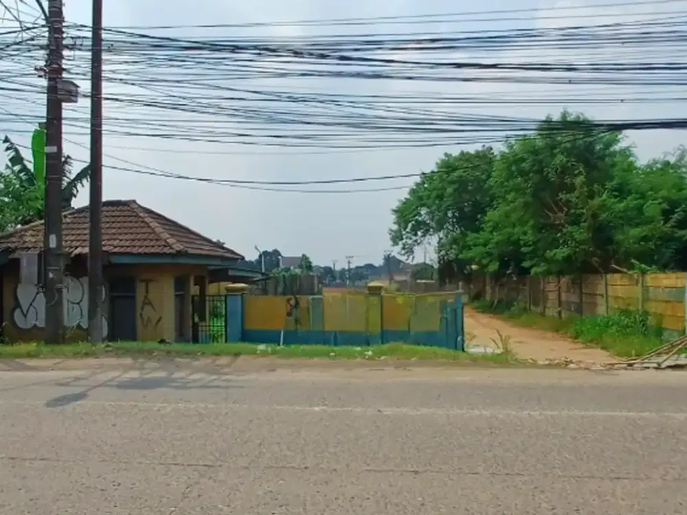 Dijual/Disewakan Tanah di Jalan Raya Legok