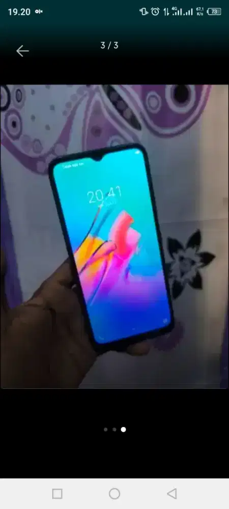Infinix smart 6 Ram 3GB , 4G lancar