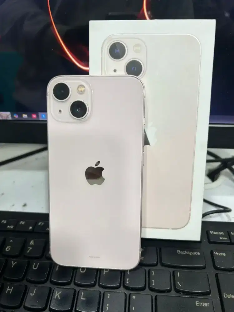iphone 13 128gb ibox fulset kondisi masih orian