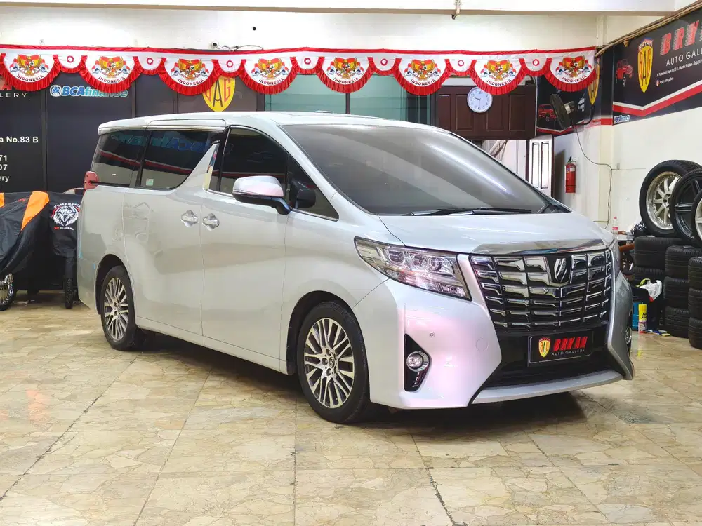 TOYOTA ALPHARD G ATPM 2016 SILVER