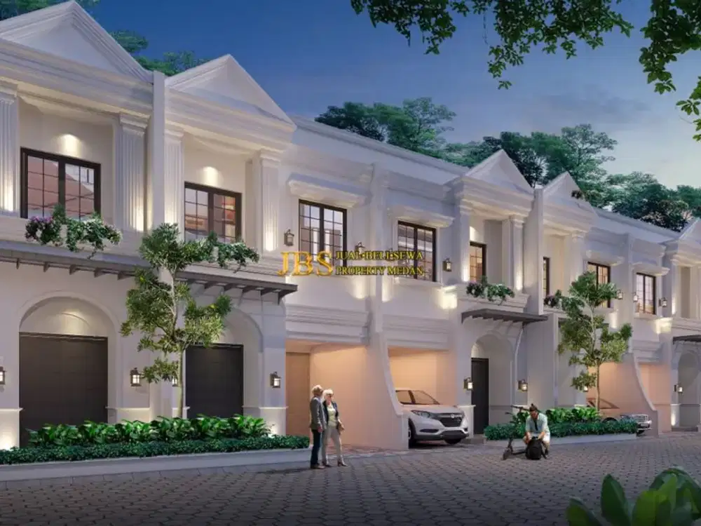 Jual Rumah Kondisi Kosong di Komplek Menteng Raya Ville Jalan HM Joni - Medan