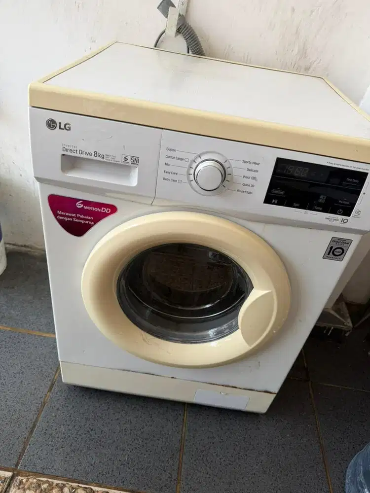 Mesin cuci front merk LG