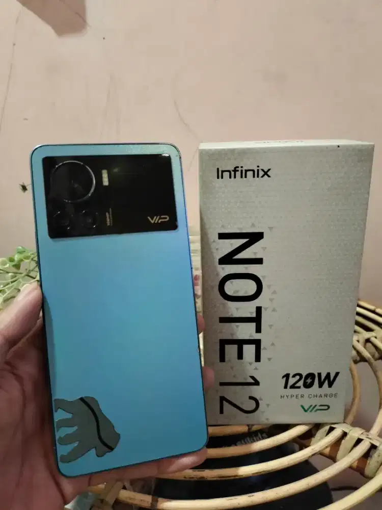 Infinix Note 12vip 8/256gb Lengkap No minus