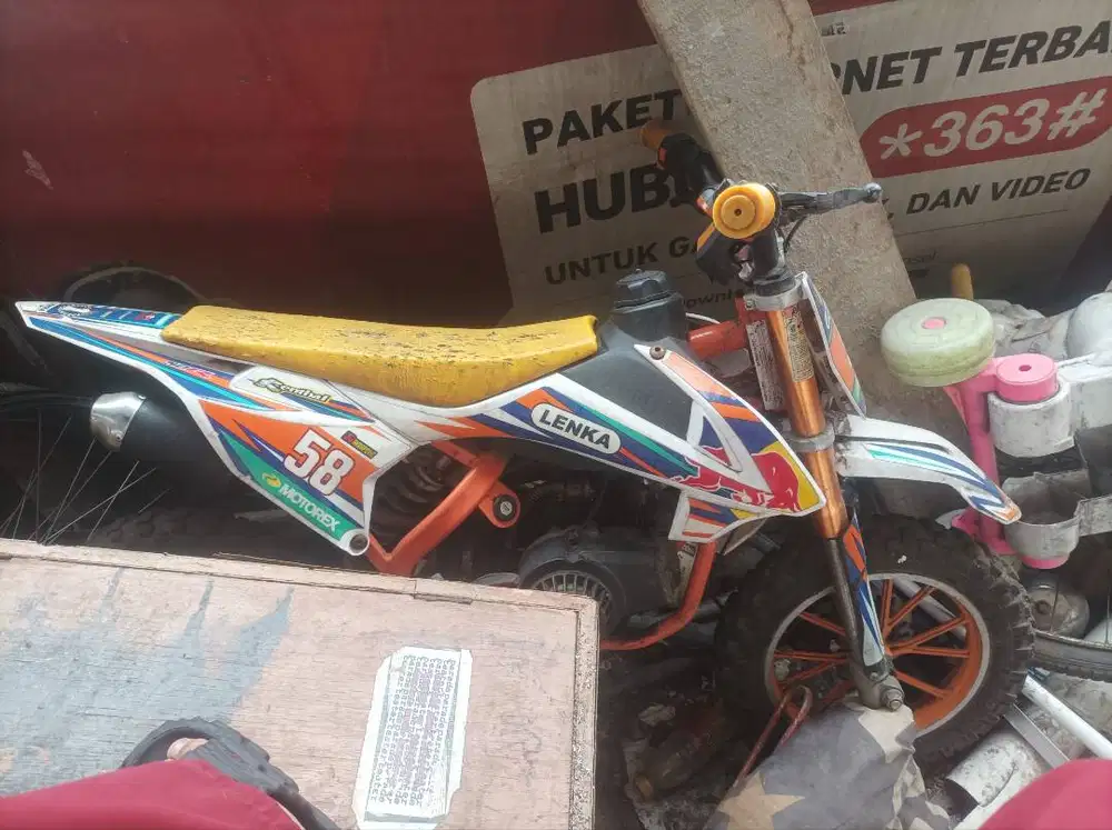 Motor trail anak