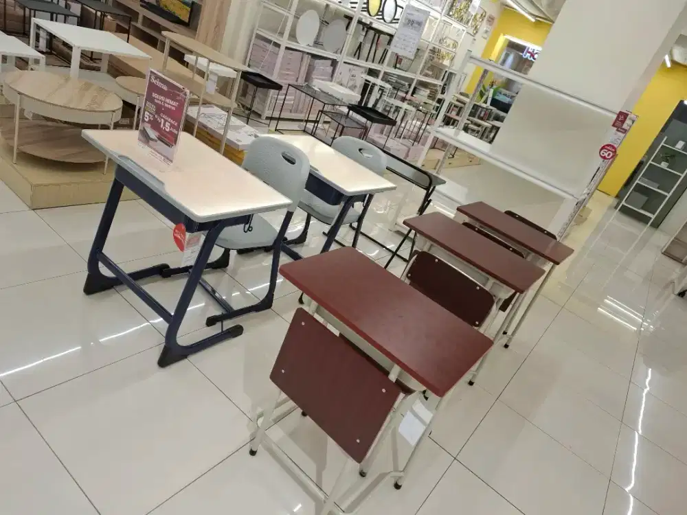 Meja Belajar Set Kokoh