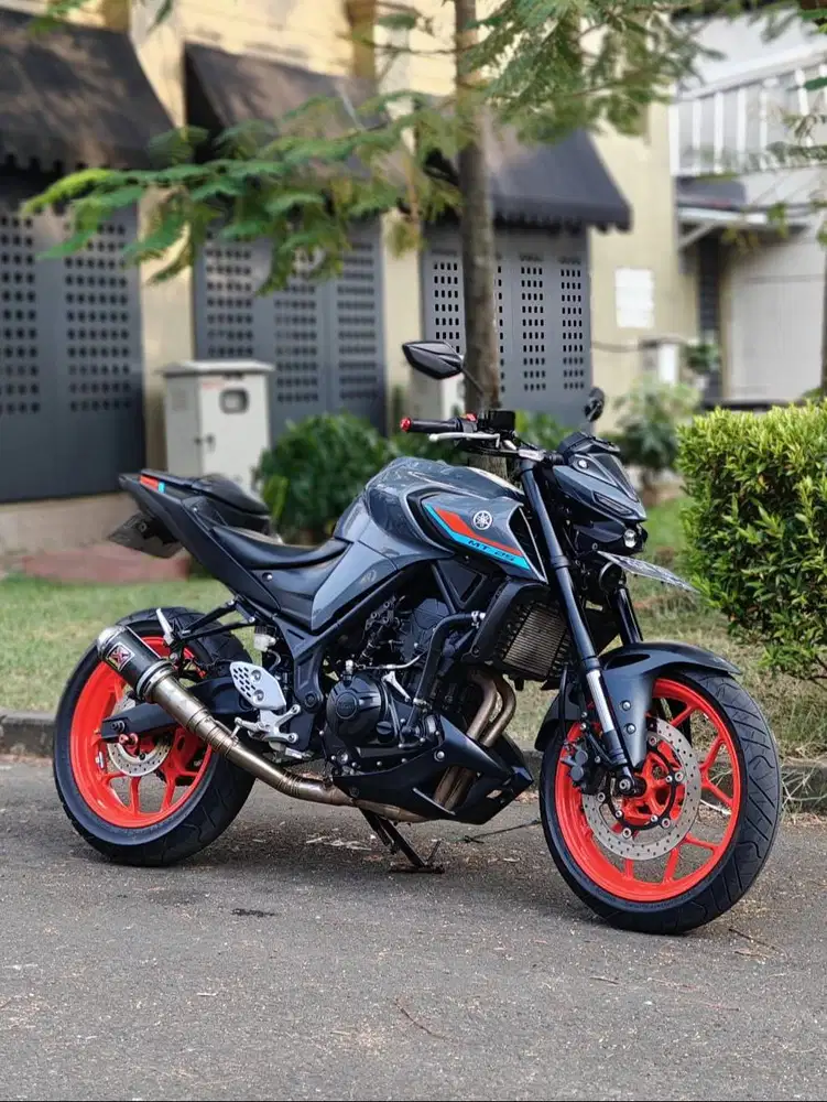 YAMAHA NEW MT25 GREY 2021 KM LOW PAJAK ON SIAP RIDING