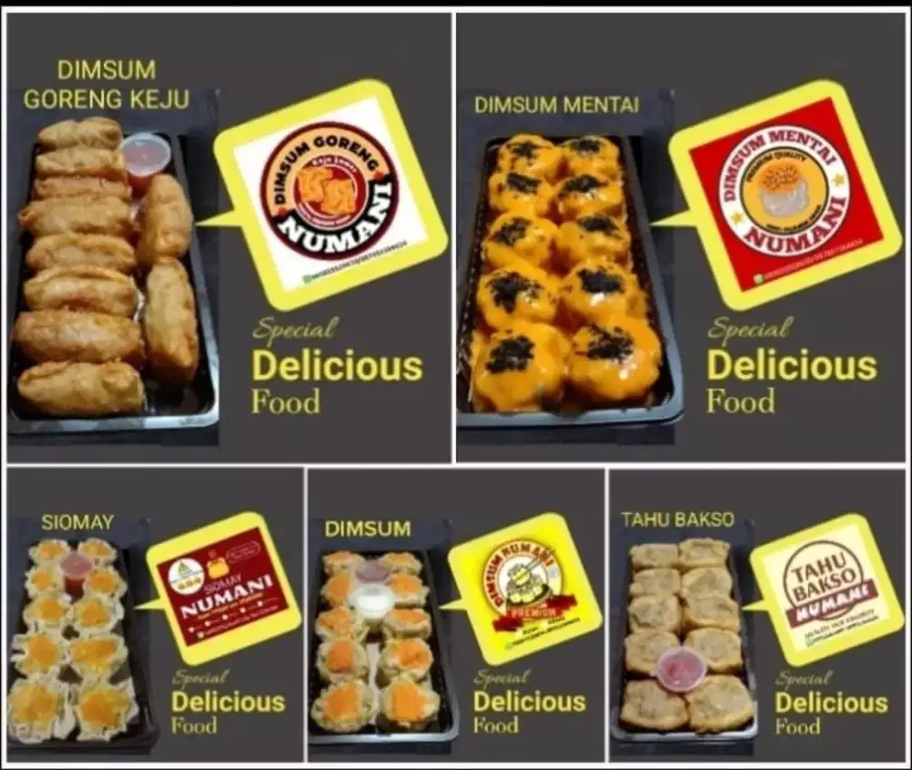 Open PO Dimsum & Tahu Bakso Numani (1000% Dijamin Enak)