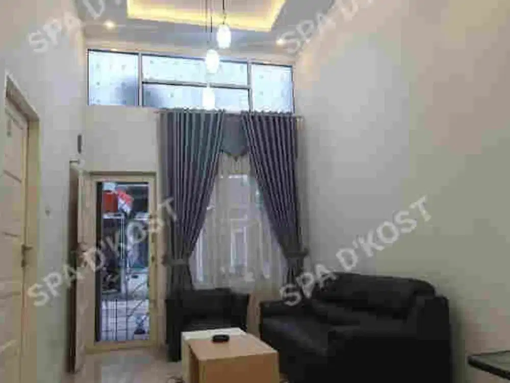 Rumah Sewa Kontrakan bulanan  Full Perabot Cluster tipe 65 Deluxe  SPA D'KOST Sidomulyo Barat Pekanbaru