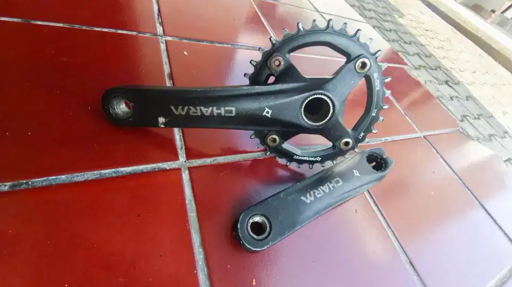 Crank singel 34t prowell