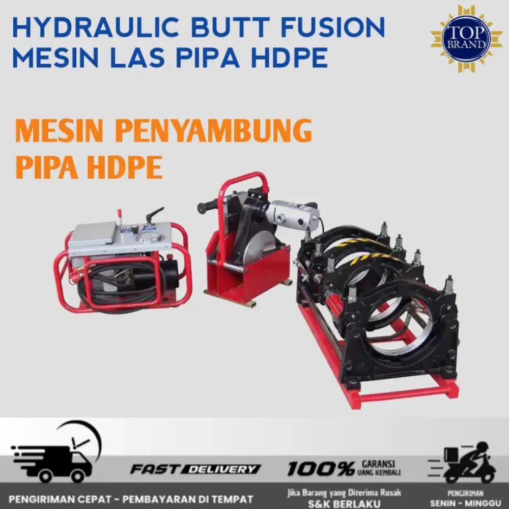 Mesin Las Pipa Hdpe SHD 200 - Mesin Las Hdpe 200 Hydraulic
