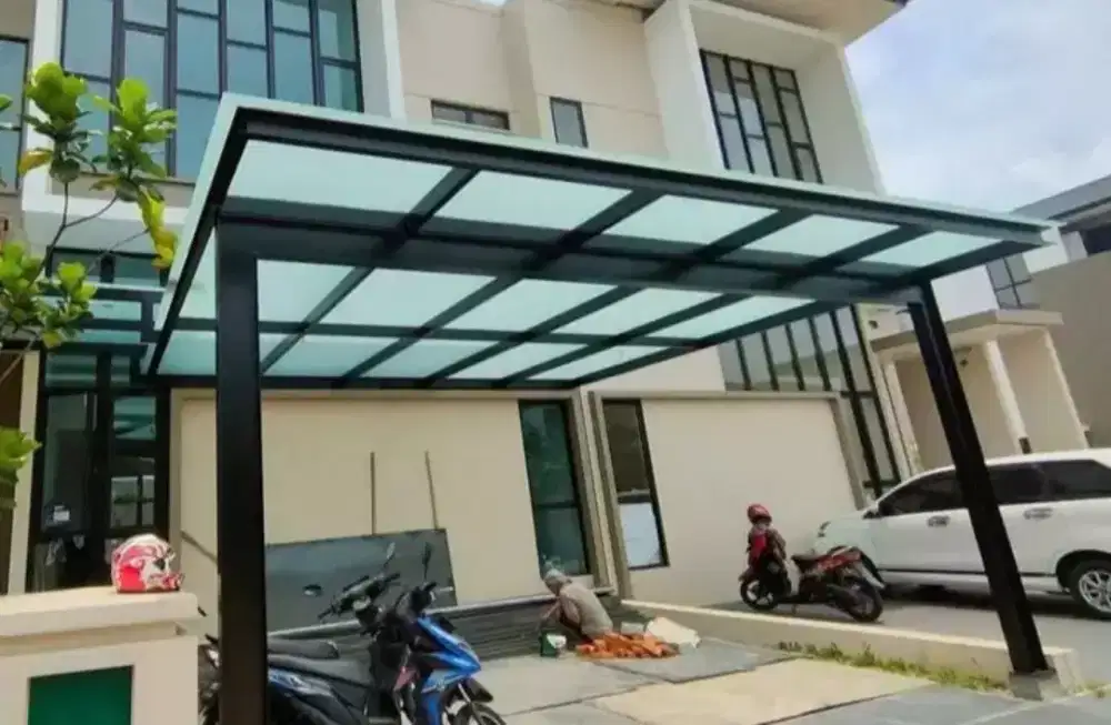 Kanopi atap kaca