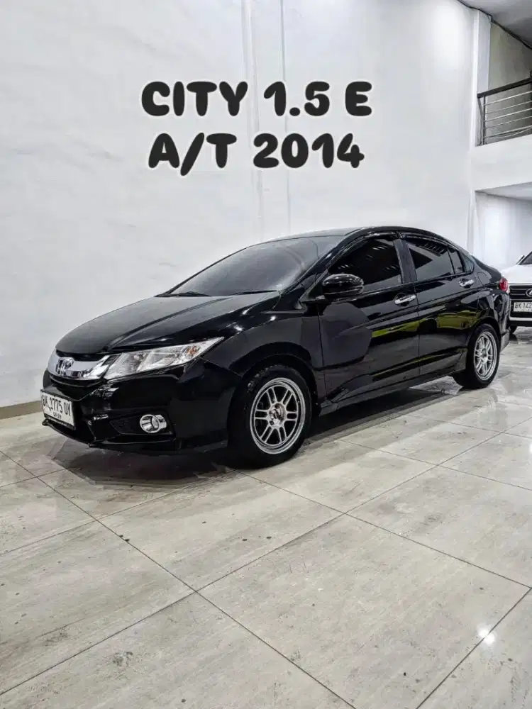 WAJIB BELI‼️ CITY 1.5 E Automatic 2014 / 2015 honda hitam jazz yaris