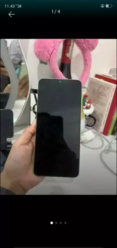 Lcd resmi 13 c plus frame dan backdoor ori