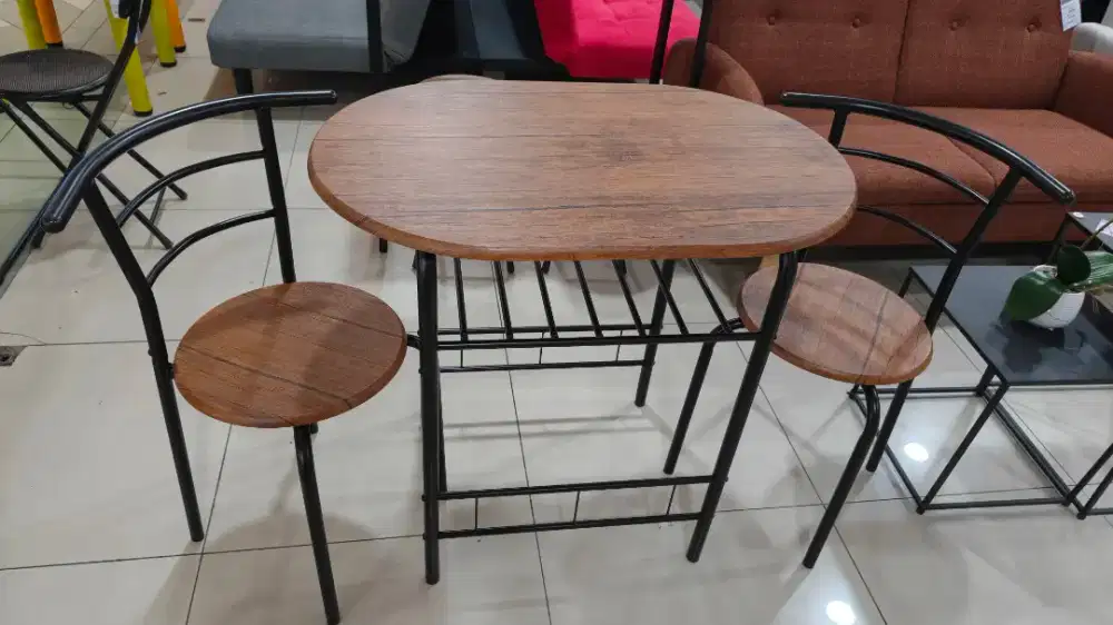 Promo murah meja makan hana set 2 kursi