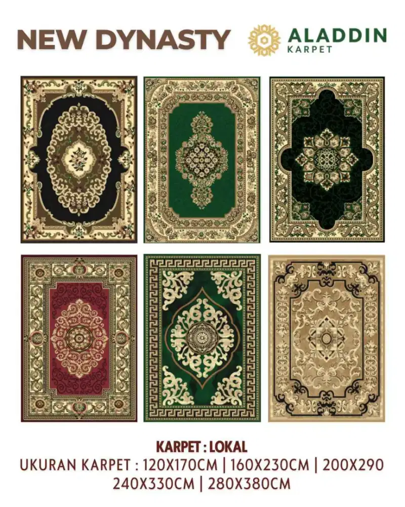 Karpet permadani ruang tamu