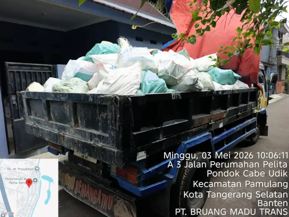 Jasa angkut puing dan tanah