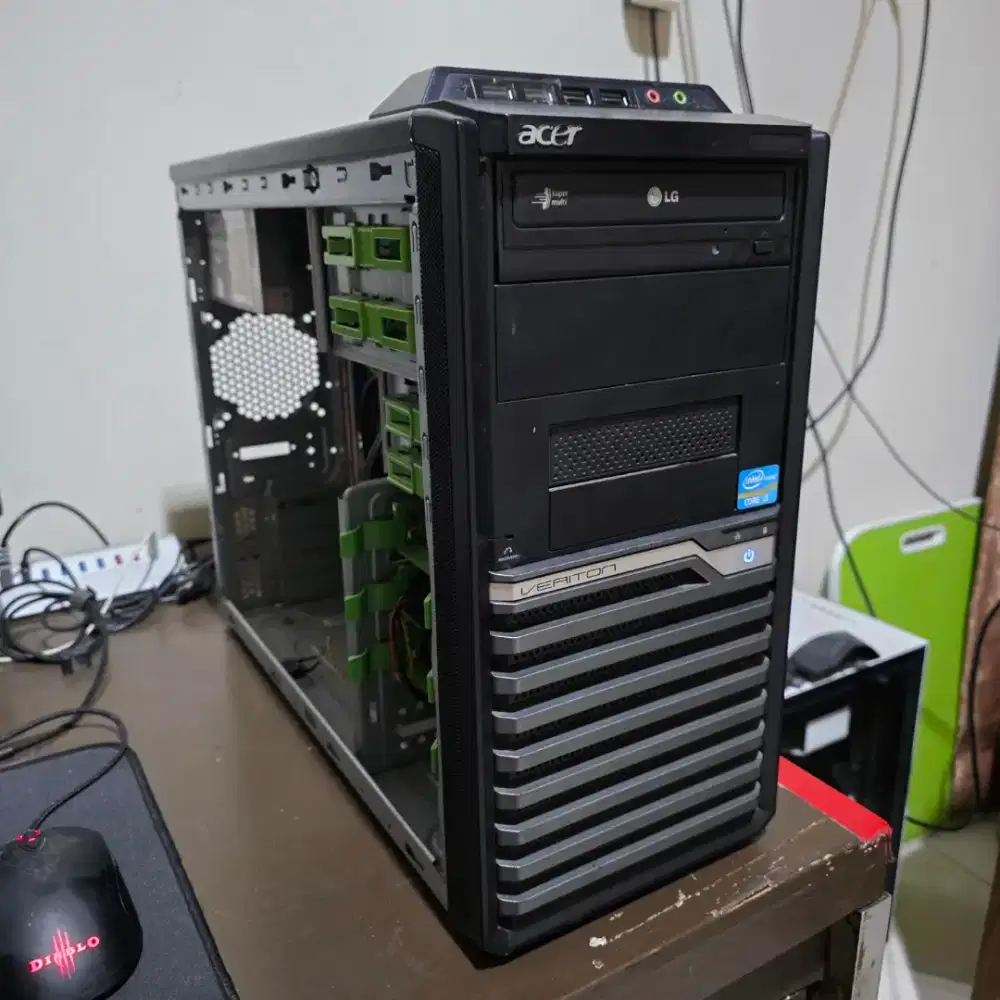 PC desktop build up Acer veriton M4610 core i5 ram 4Gb SSD 128Gb