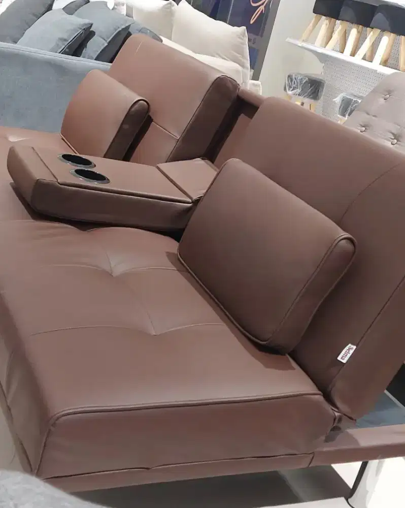 SOFABED BAHAN KULIT
