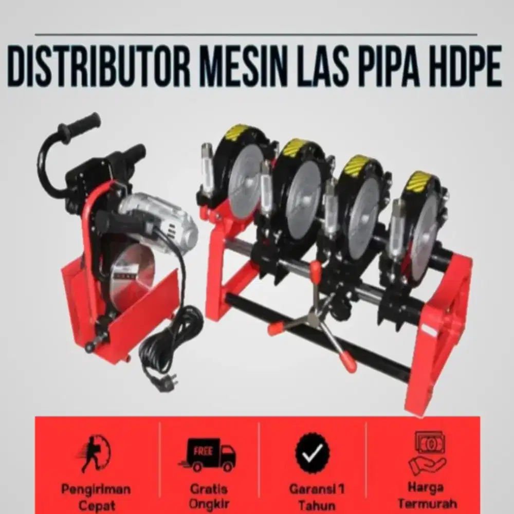 Mesin Las Pipa Hdpe Manual 160 4 Clamp